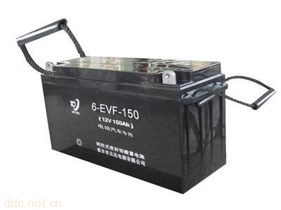 电动轿车专用免维护电瓶6EVF-150